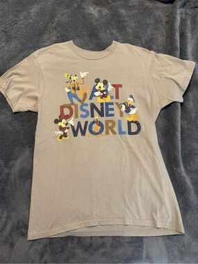 Disney Beige Walt Disney World Classic Character Tee